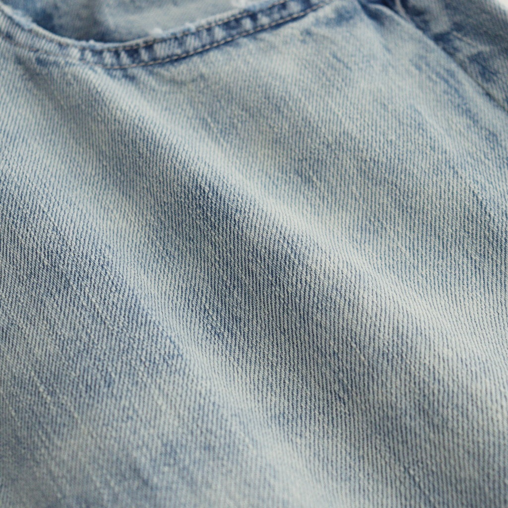 FADED SELVEDGE LIGHT DENIM PANTS #LIGHT INDIGO [A26SP05DE]