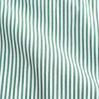 CORPORATE UNIFORM S/S SHIRT #GREEN STRIPE [FSC261-50103B]