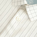 ショートスリーブトレンチシャツ #WHITE STRIPE [D126-T624]