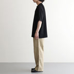 SUVIN60/2 OVERSIZED T-SHIRT #BLACK [KKAGLW0015]
