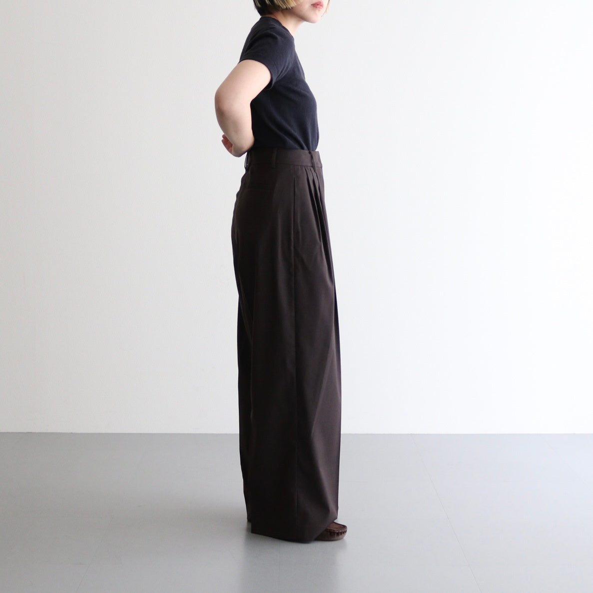 女性モデル(マツオ):156cm　着用サイズ:36