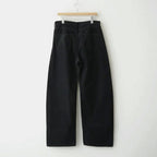 VINTAGE CORDUROY ROUND PANTS #BLACK [ST.1573]