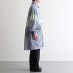 SPRAY PRINTED NYLON SNOWPARKA #MIST GREEN [YK23SS0462C]