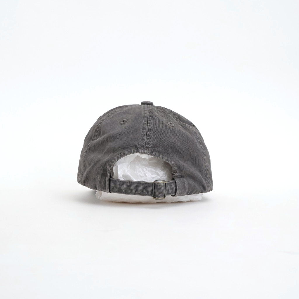 GARMENT-DYED FINX CHINO CAP MADE BY KIJIMA TAKAYUKI #INK BLACK [A26SC02KT]
