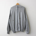 OVERSIZED RECONSTRUCTION SWEAT LS #GREY [ST.839]