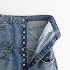 W WAIST DENIM PT #SIZE:1 B [Q25A-T018]