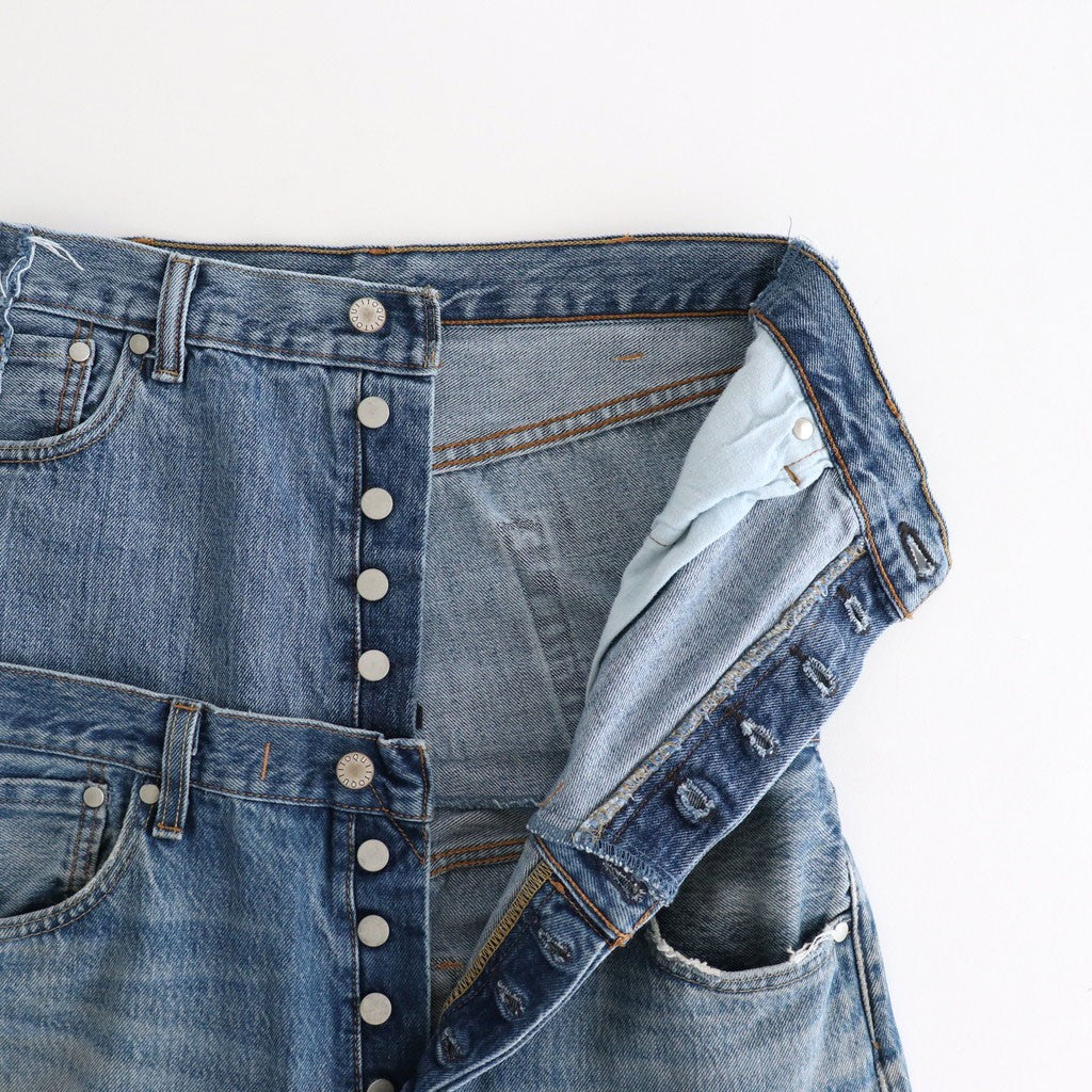 W WAIST DENIM PT #SIZE:1 B [Q25A-T018]