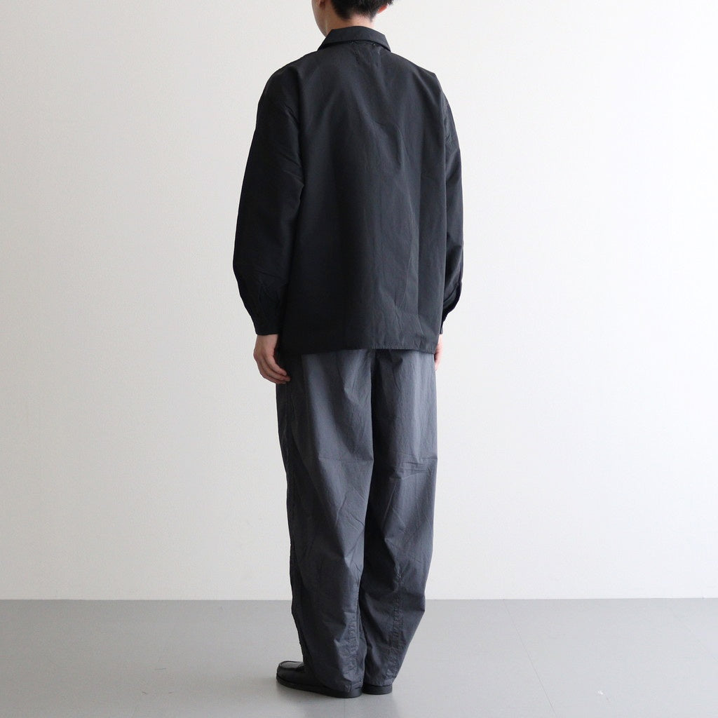 Garment Dyed Typewriter Parachute Pants #C.GRAY [GM243-40090]
