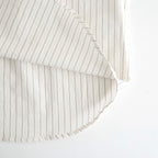 ショートスリーブトレンチシャツ #WHITE STRIPE [D126-T624]