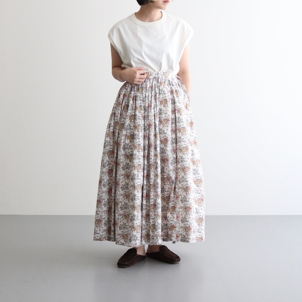 GATHER SKIRT #miniature wonderland [94658]