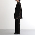 Cotton & Rayon Corduroy Pants #Dark Brown [OFH011PT11]