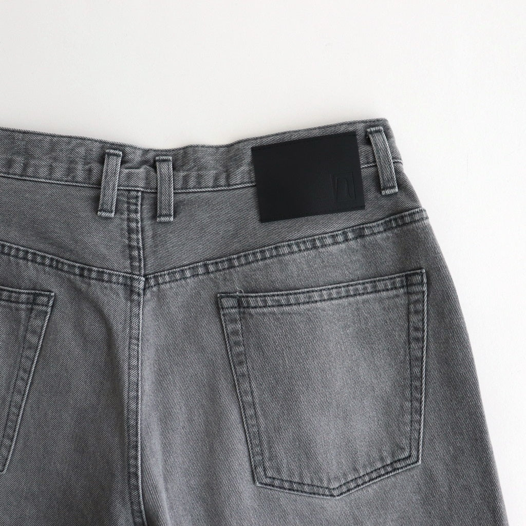 ASHLEY JEANS BLEACHED #SKY GRAY [NG25S-DPT02]