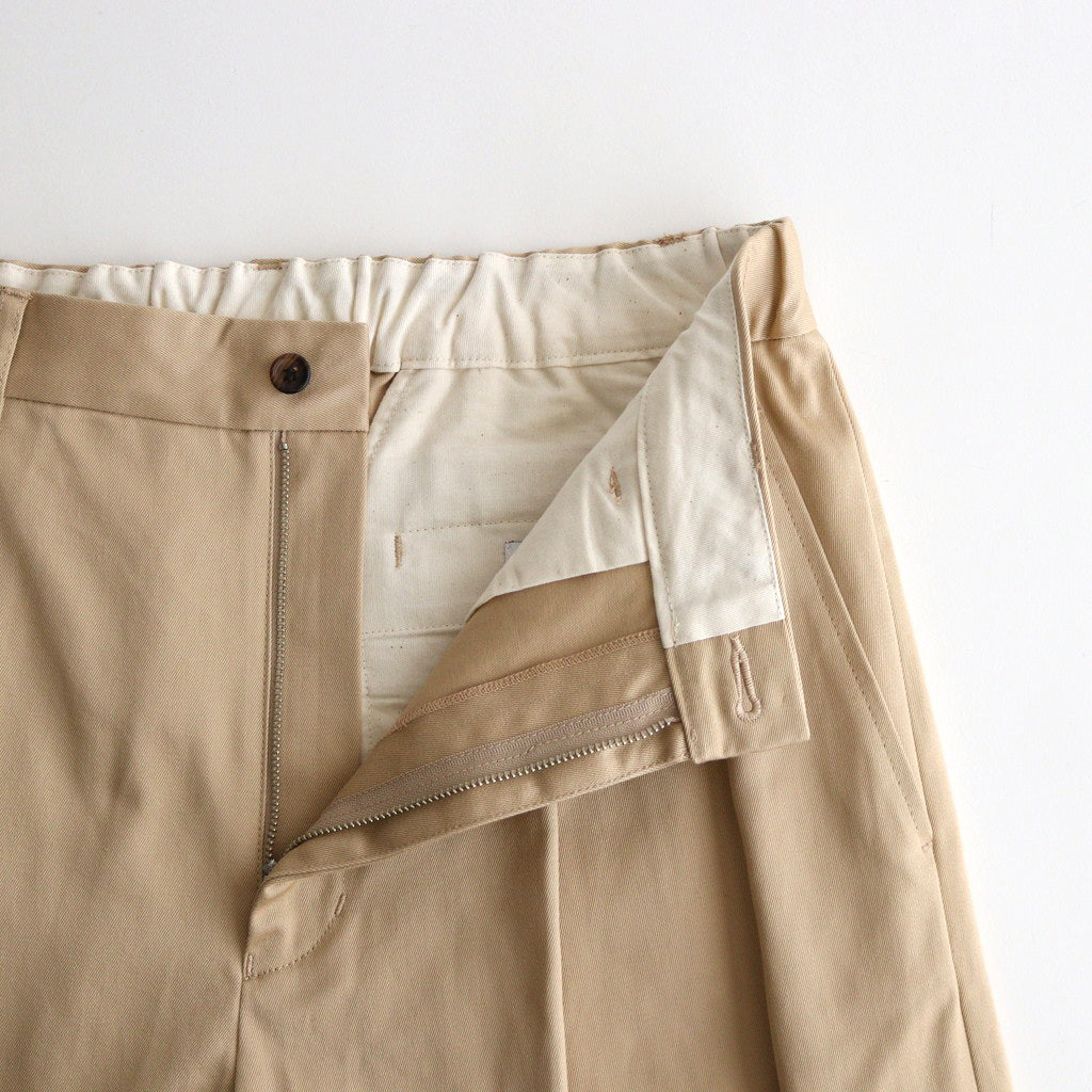 Westpoint Chino Wide Tapered Trousers #BEIGE [GM243-40070B]