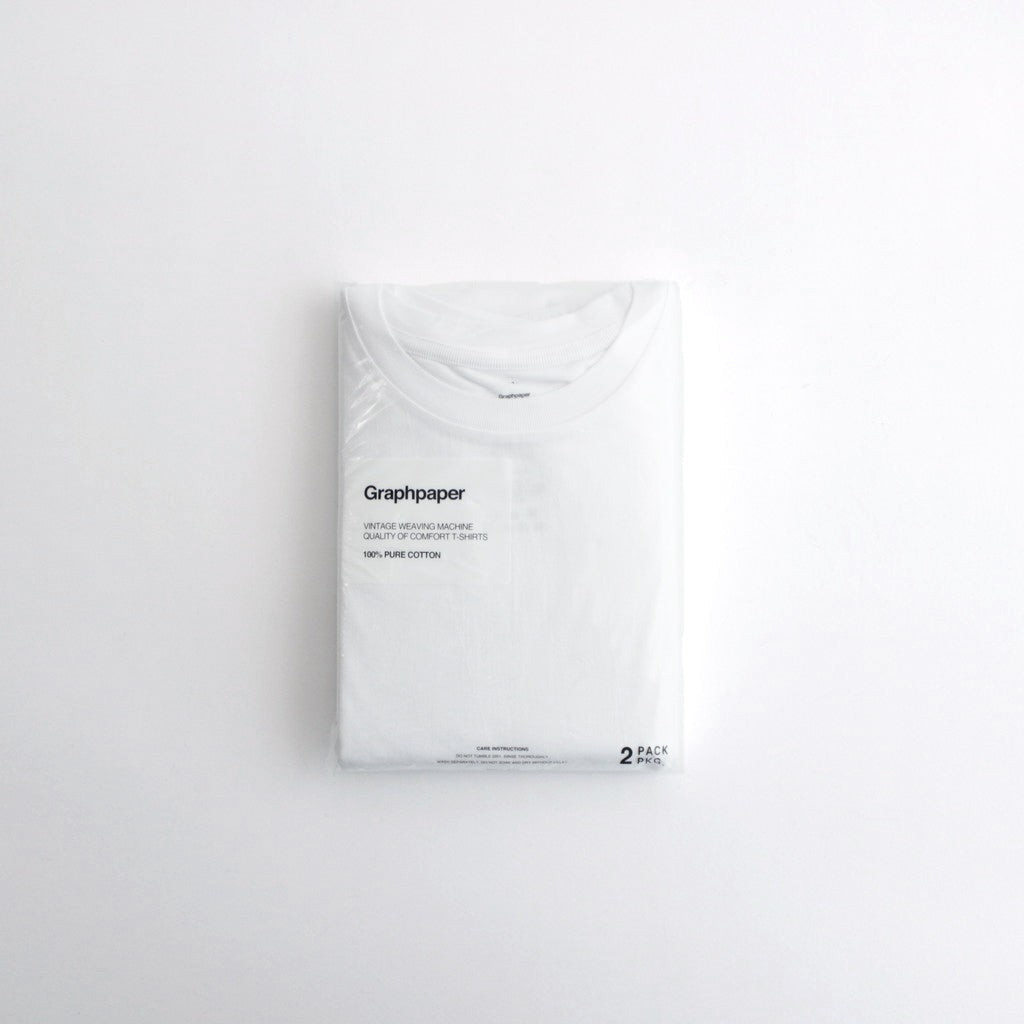 2-Pack Crew Neck Tee #WHITE [GU251-70101B]