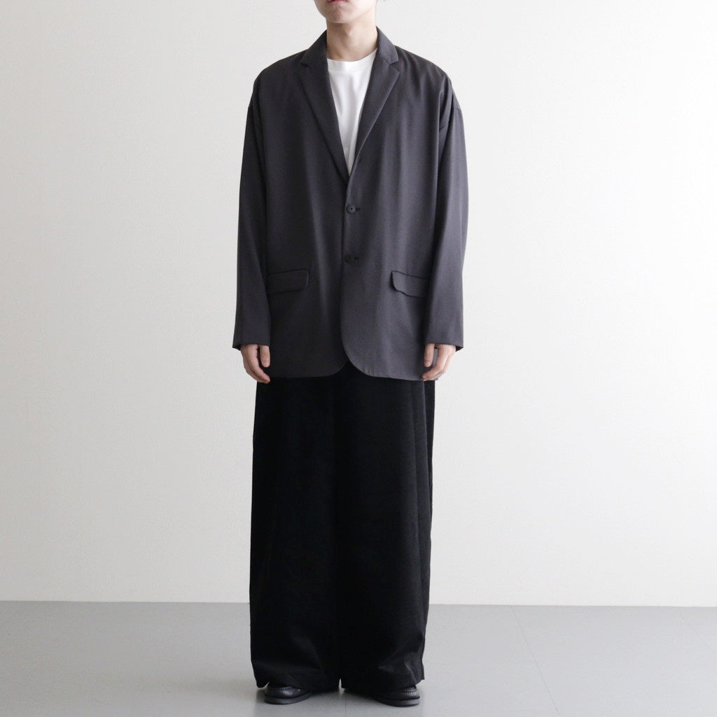 モールスキンアジャストワイドPT #BLACK [D225-P656]