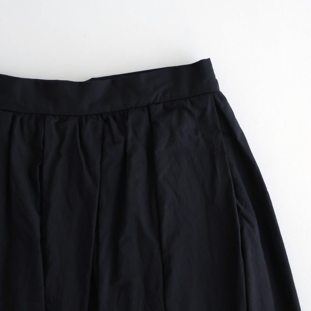 Gathered Skirt #KUSAKI BLACK [42052604]