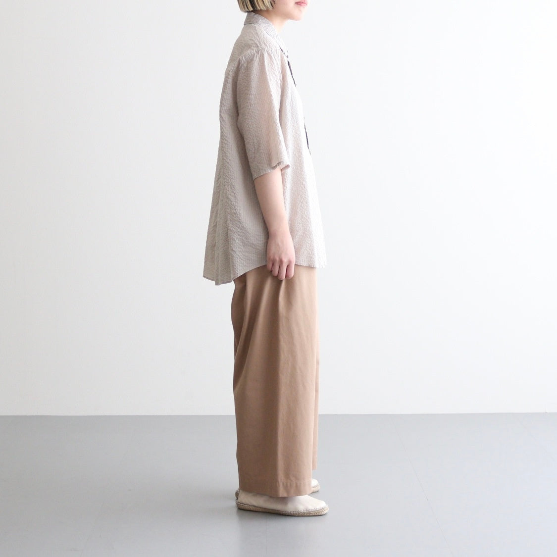 FTSWPT - TC・ハイカウントスタンダードチノ ストレートパンツ#12 Beige [SN_FR1203PF]