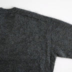 ROYAL CASHMERE FUR V NECK SWEATER #TOP GRAY [KRAGLW0910]
