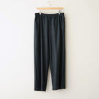 Wool Smooth Flannel Easy Wide Pants #BLACK [GU263-40523B]