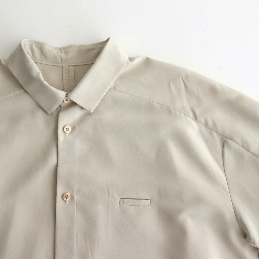 York sleeve shirt-P #IVORY [D224-T710-P]