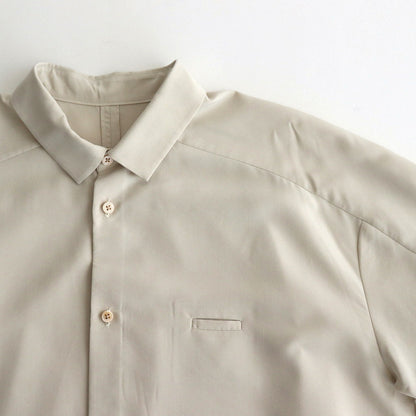 York sleeve shirt-P #IVORY [D224-T710-P]