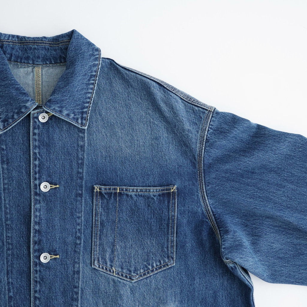 CORPORATE DENIM ENGINEER JACKET #DARK WASH [FSC263-30152FB]