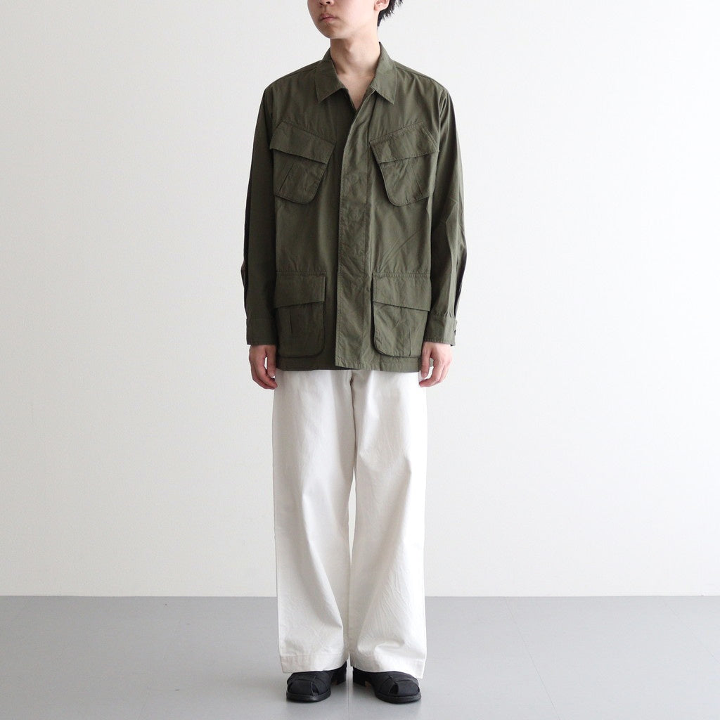 FATIGUE JACKET #olive poplin [24505]