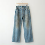 FLARE DENIM JEANS #INDIGO [ST.1235]