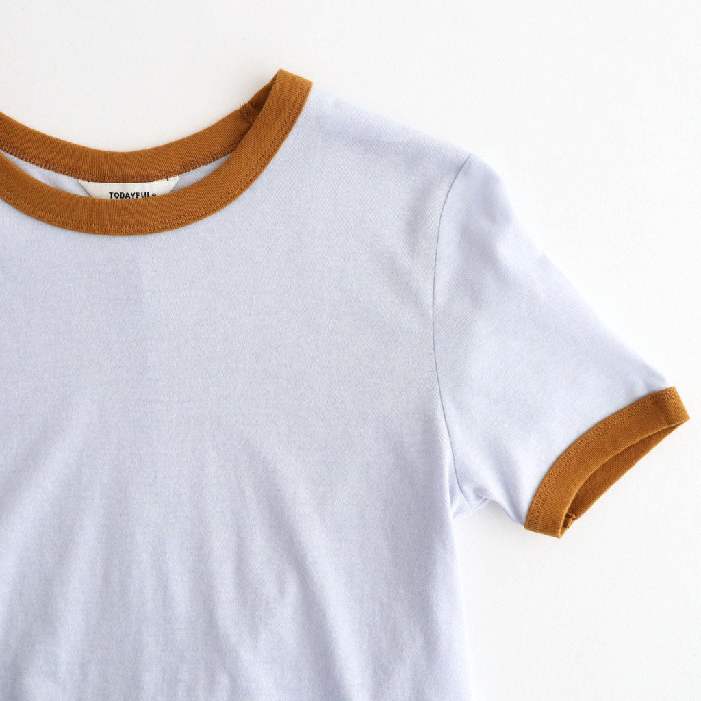 Compact Ringer Tee #I/BLU [12610610]