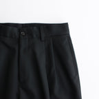 LONG WIDE TROUSERS #BLACK [ST.1094]