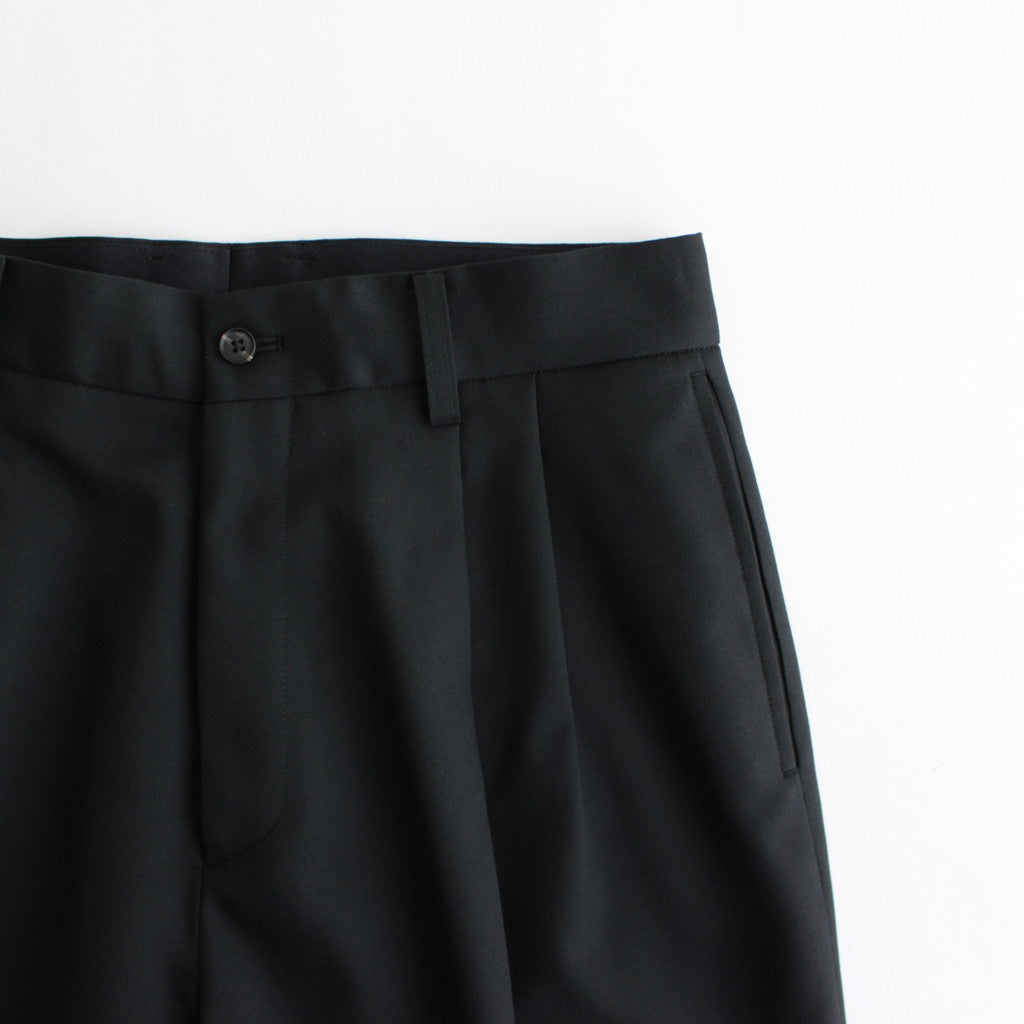 LONG WIDE TROUSERS #BLACK [ST.1094]