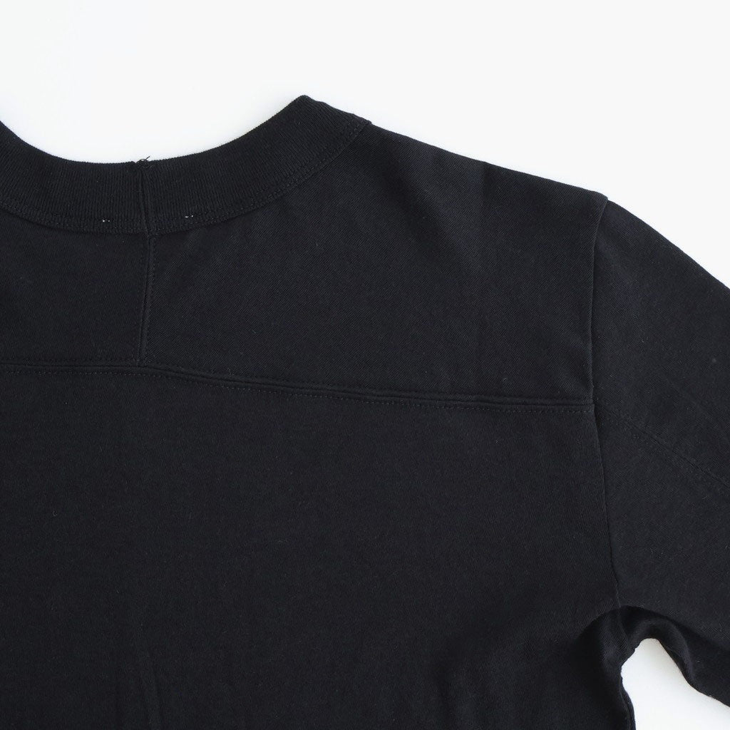 Cotton Cashmere Tee #BLACK [I25AW-CUT3]