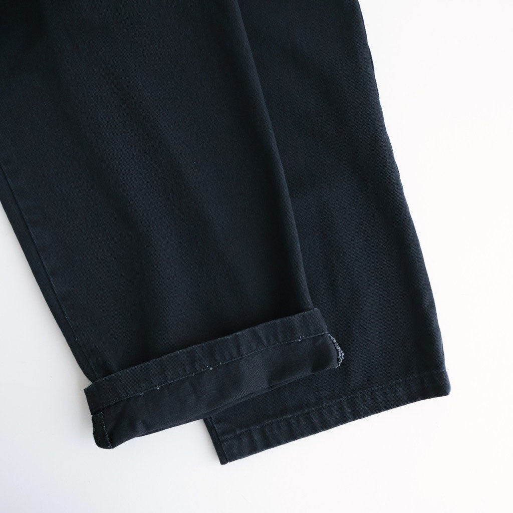 1pleated Wide Tapered Trousers #BLACK [YK26SS01181P]