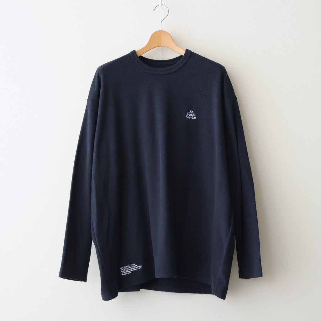 UTILITY PILE L/S SET-UP #NAVY [FSR253-60210]