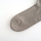 ORGANIC DAILY 3 PACK CREW SOCKS #GRAYGE [R1123-AW25]