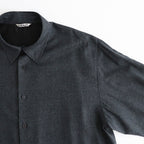 SUPER LIGHT WOOL SHIRT #TOP CHARCOAL [A26AS02OS]
