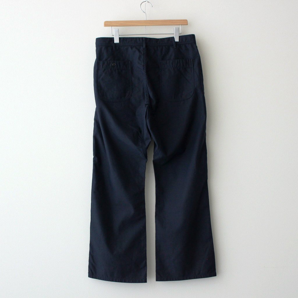 US NAVY PANTS #NAVY POPLIN [23604] _ YAECA | ヤエカ – ciacura