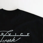 CORPORATE PRINTED S/S TEE ”GEAR” #BLACK [FSC243-70116]