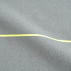 PIN BORDER S/S TEE #GRAY×YELLOW [FSC263-70090]