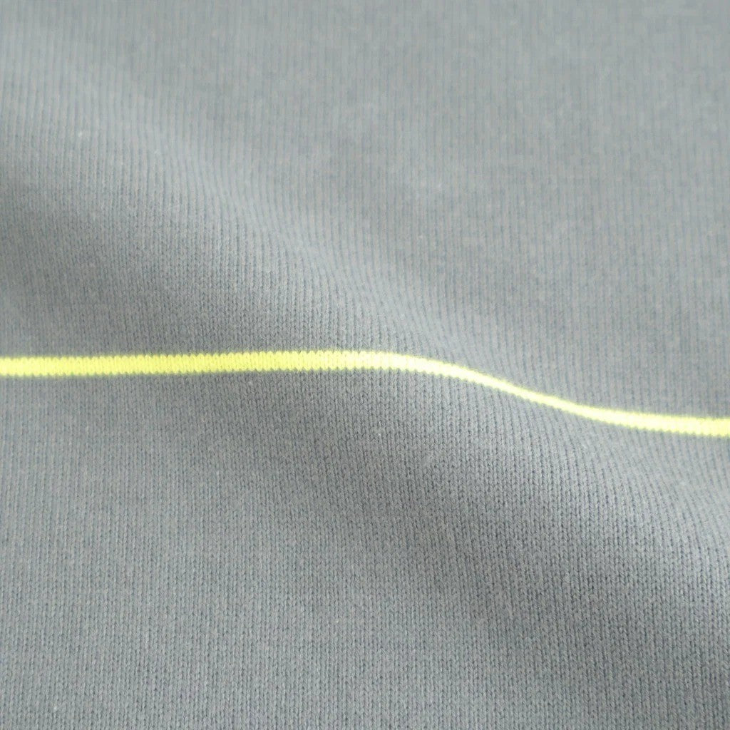 PIN BORDER S/S TEE #GRAY×YELLOW [FSC263-70090]