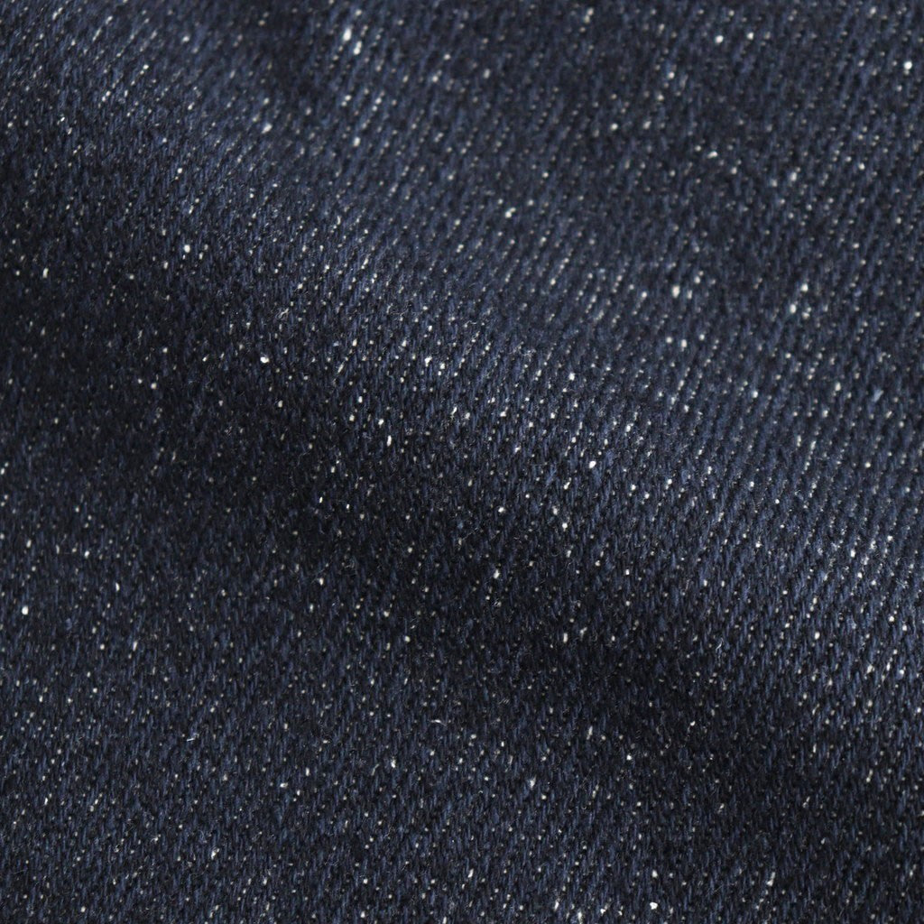 SILK NEP DENIM 5P WIDE PANTS #DARK NAVY [A26AP02SD]