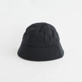 ナイロンオックス製品染セーラーハット #BLACK [HQ-K601-051]