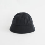ナイロンオックス製品染セーラーハット #BLACK [HQ-K601-051]