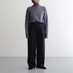 Wool Cashmere Turtle Knit #S/BLU [12520537]