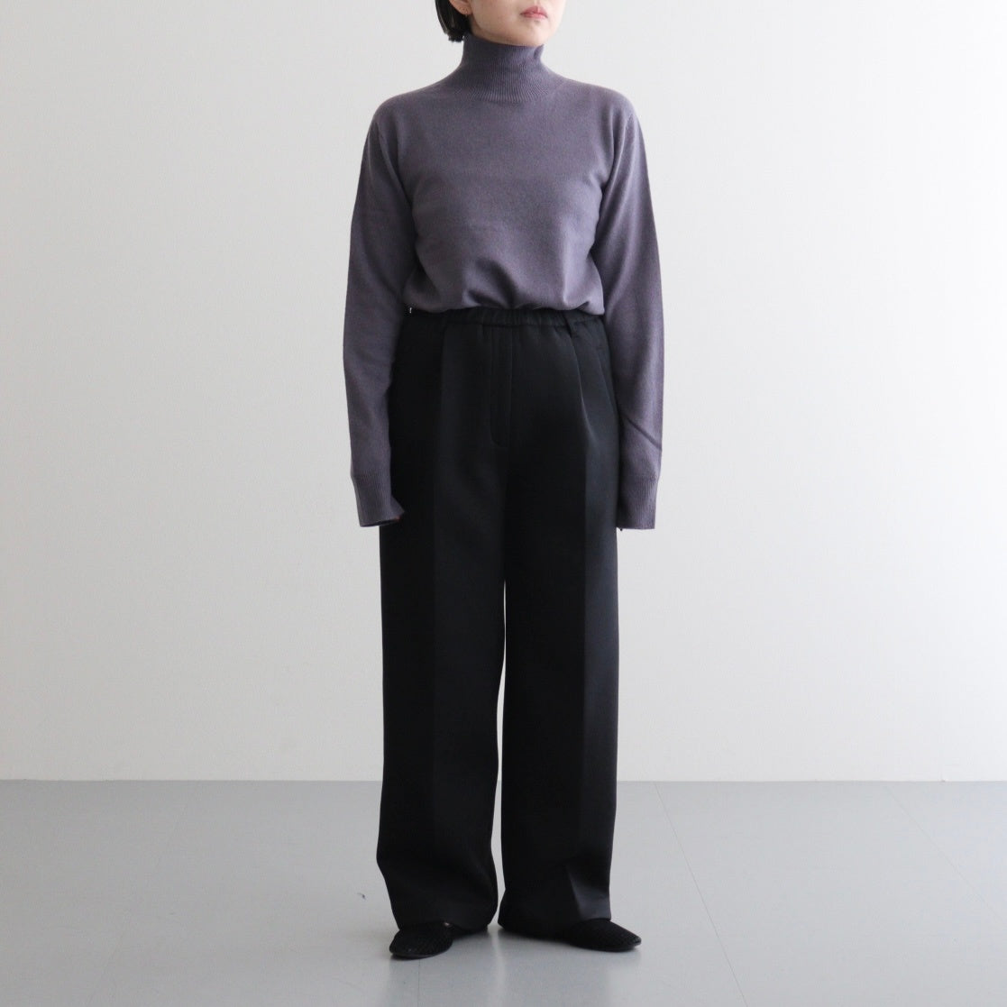 Wool Cashmere Turtle Knit #S/BLU [12520537]