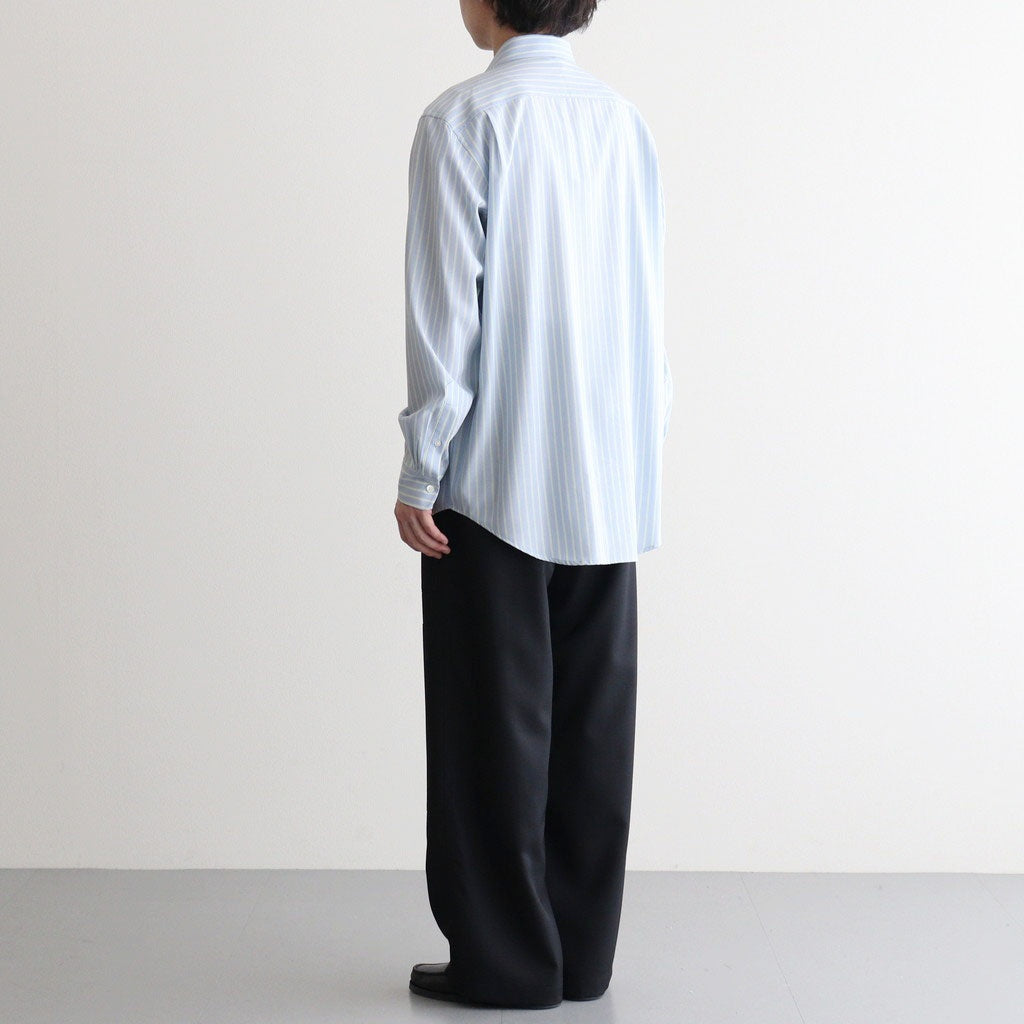 WOOL HERRINGBONE CARGO PANTS #BLACK [A26SP02CH]