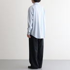 WOOL HERRINGBONE CARGO PANTS #BLACK [A26SP02CH]