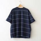 PIN BORDER S/S TEE #NAVY×WHITE [FSC263-70090]