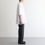 綿天竺 製品プリント S/S ポケットTシャツ #WHITE [HO-T015-051]