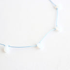 Glass Beads Choker #I/BLU [12610905]